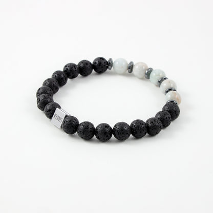 Aquamarine Kuffs for men bracelet