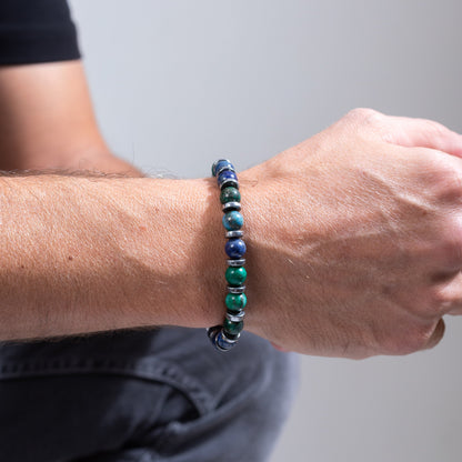 Azurite bracelet
