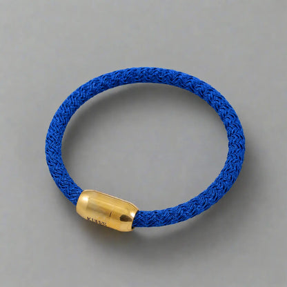 Polyester braided Kuffs Mens Bracelet