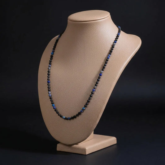 Lapis Lazulis and Onyx necklace