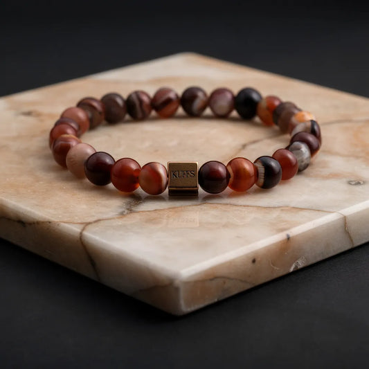 Light brown agate Sulemani bracelet