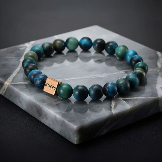 Turquoise tiger eye energy bracelet
